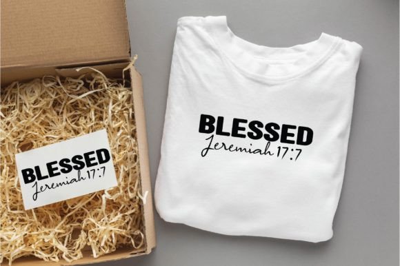 Blessed Christian Svg Png Designs for T-Shirt Graphics & Handmade Crafts