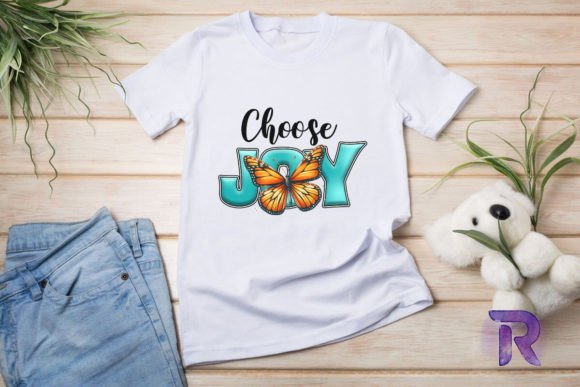 Choose Joy Christian Inspirational PNG for T-Shirt Designs & Crafting Graphics