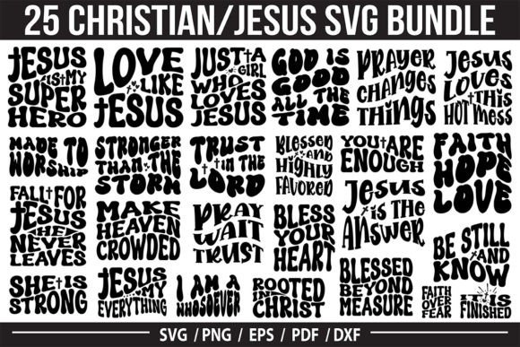 Christian SVG Bundle: Faith-Inspired Graphics for T-Shirt Designs and Content Publishing