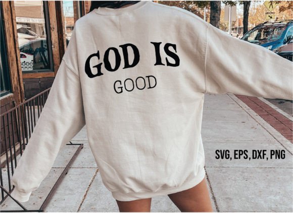 God is Good SVG: A Versatile Graphic for T-Shirt Designs & Crafting