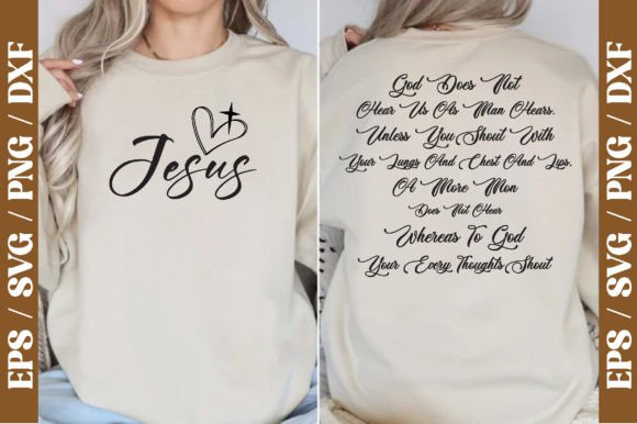 In Jesus Name - Jesus of Possible SVG Graphics for T-Shirt Designs