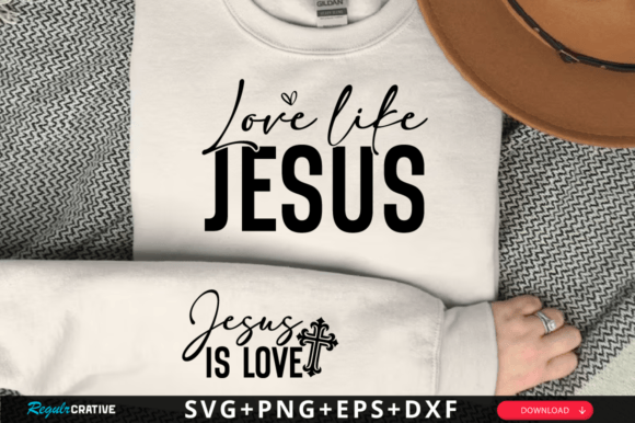 Jesus is Love Sleeve Svg Design Review