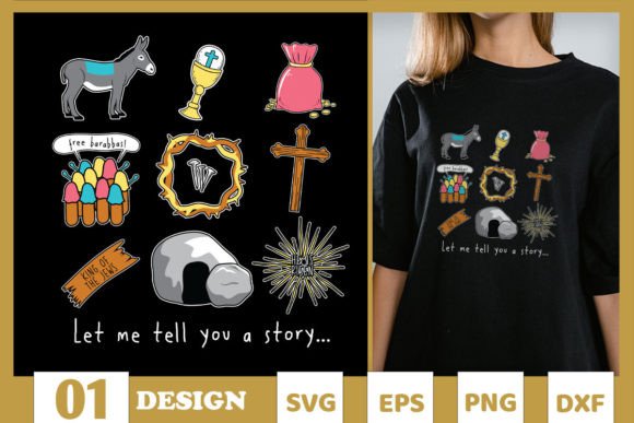 Let Me Tell You a Story Jesus SVG