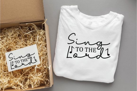Review: Sing to the Lord Christian Svg Png for T-Shirt Designs & Marketing Graphics
